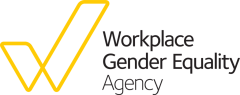 WGEA logo as a yellow tick