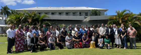Group photo of UNSW delegates, regional UN representatives, local UNSW Alumni and Fijian officials