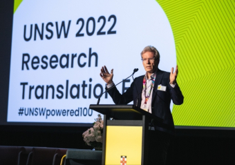 Deputy Vice-Chancellor Research and Enterprise Professor Nick Fisk at the UNSW 2022 Research Translation Expo