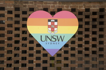 UNSW Rainbow Heart