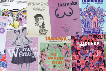Liberating History: 50 Years of Tharunka’s “Women’s Issue” event banner
