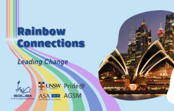 Rainbow Connections: Leading the Change event banner