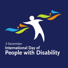 International Day for People with Disability logo